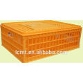 Revolving box chicken plastic cage transport cage basket